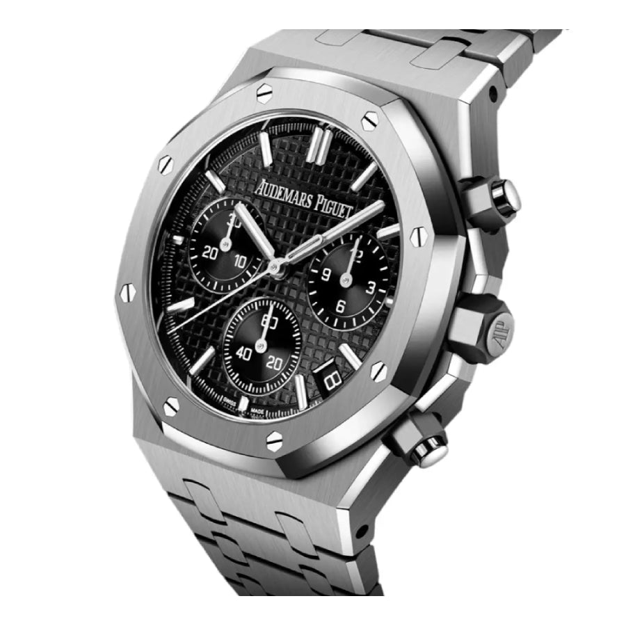 Audemars Piguet Royal Oak Chronograph 42MM 26240stoo1320st06 Steel Black Dial