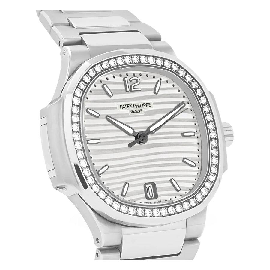 Patek Philippe Nautilus 35MM 7118/1200A Diamond Bezel