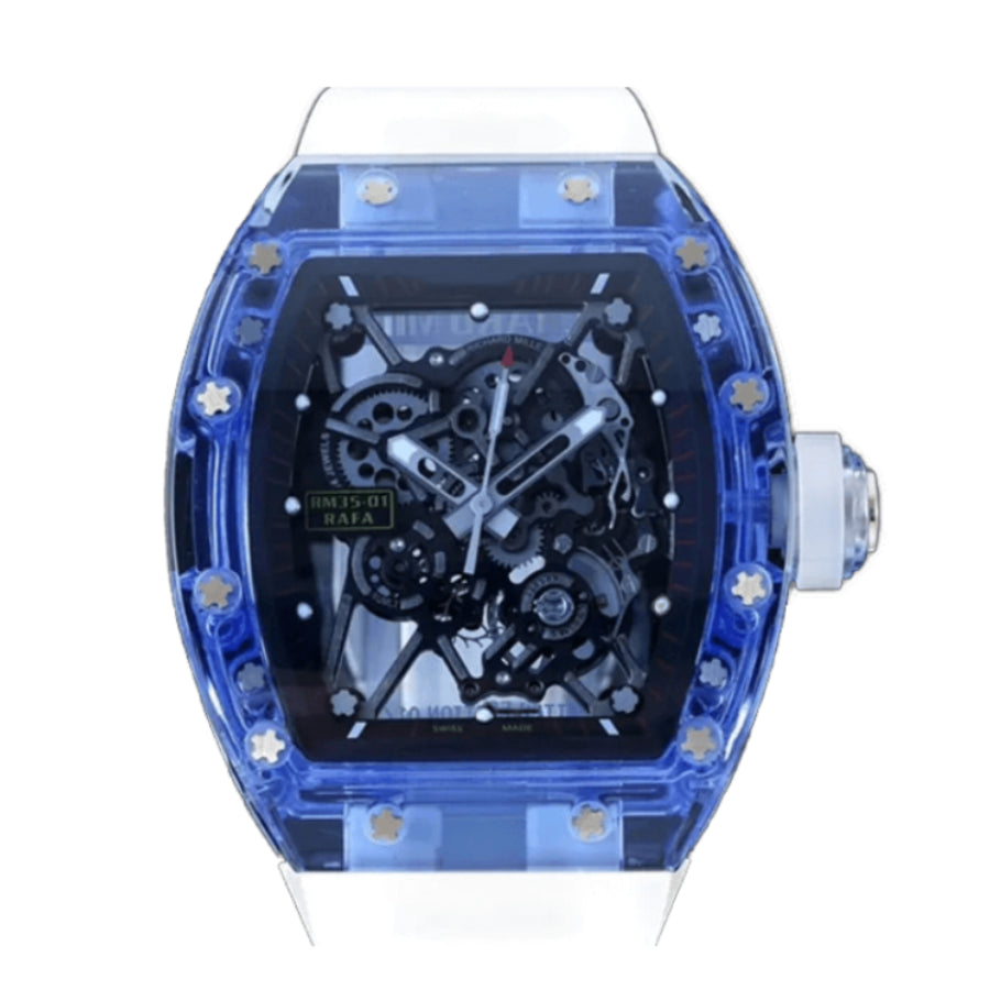 Richard Mille RM 35-02 42MM RM35 01 Blue and White Quartz TPT