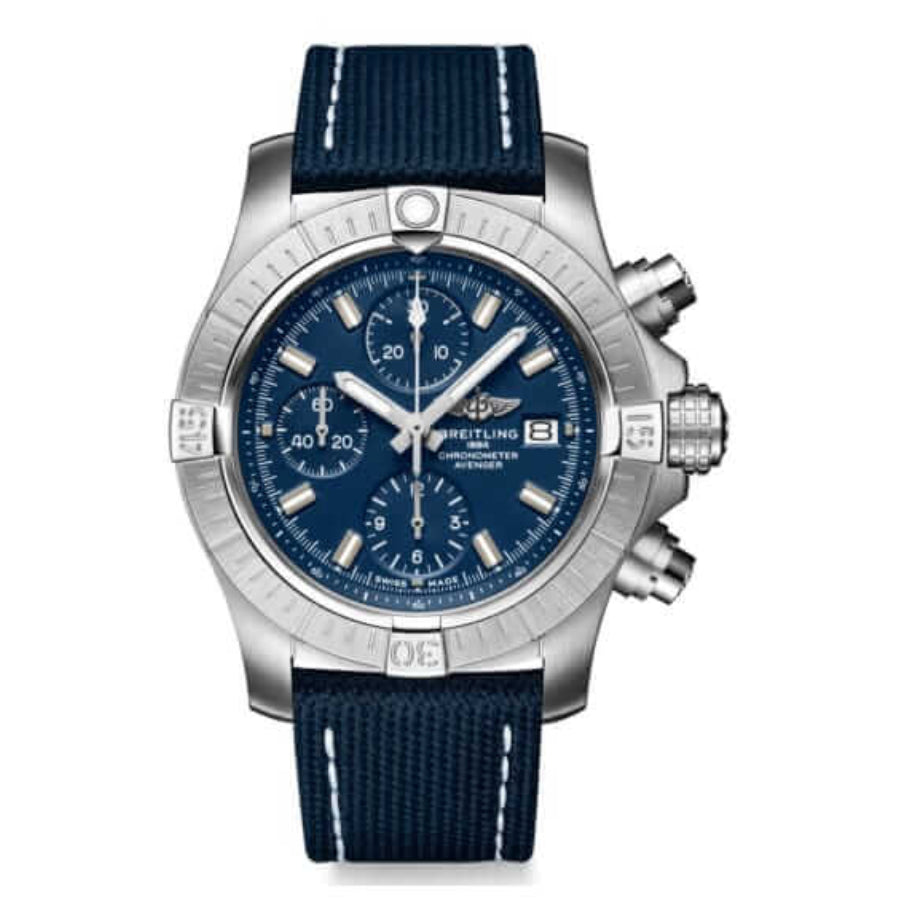 Breitling Avenger Chronomat 45MM A13385101C1X2 Blue Dial Chronograph