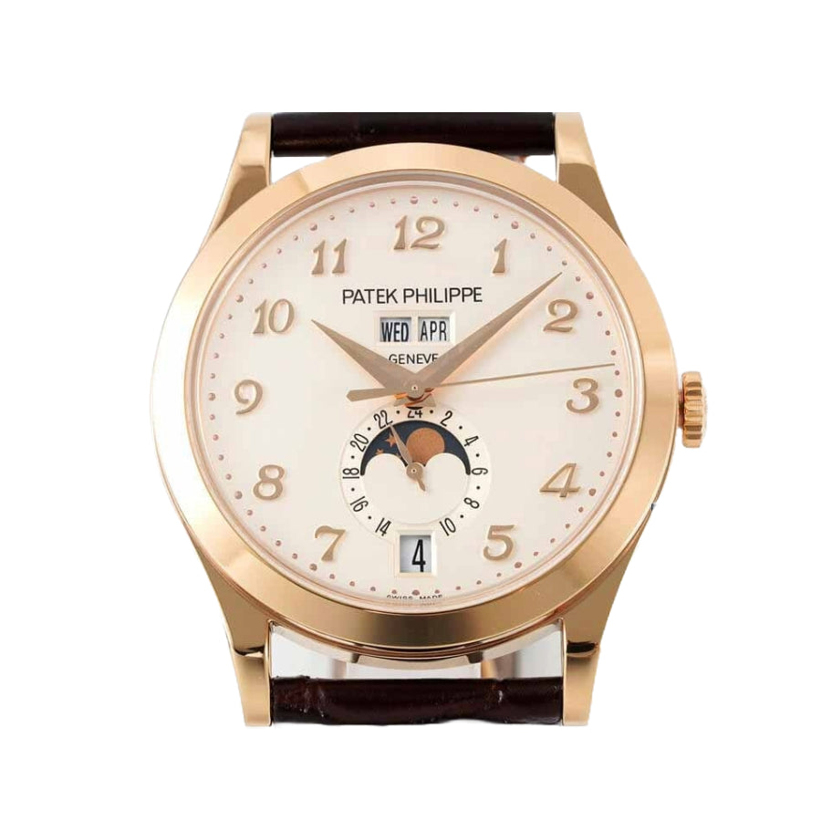 Patek Philippe Complications 38.5MM 5396R-012 Rose Gold Silvery Dial
