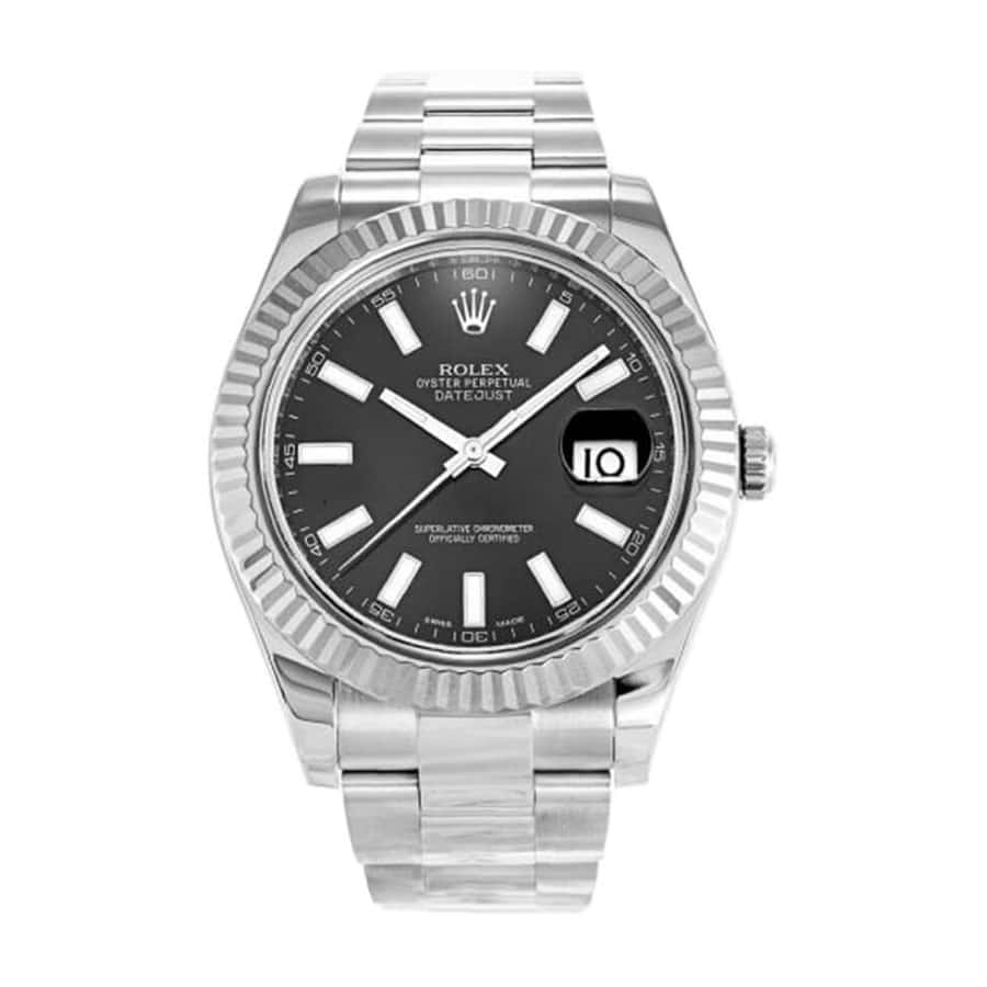 Rolex Datejust II 41MM 116334BKSO Black Dial