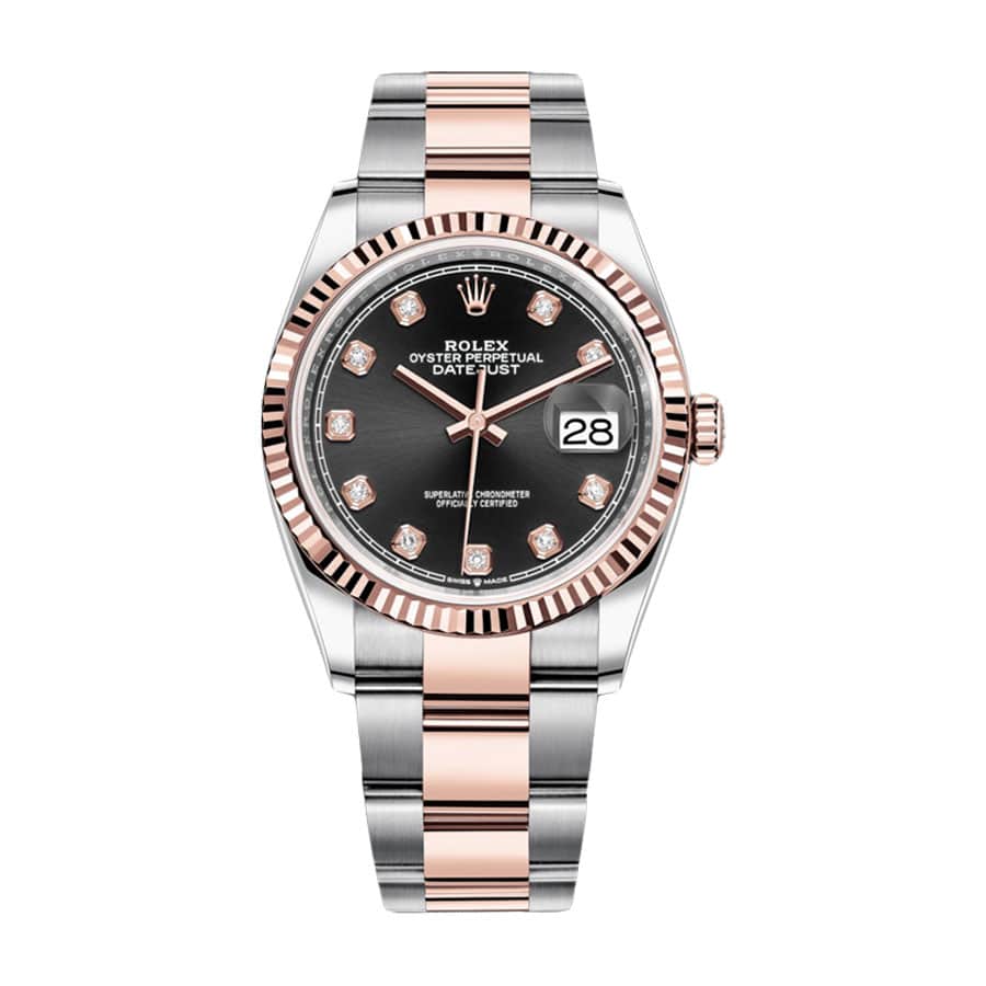 Rolex Day-Date 36MM 126231 Black Diamond Dial