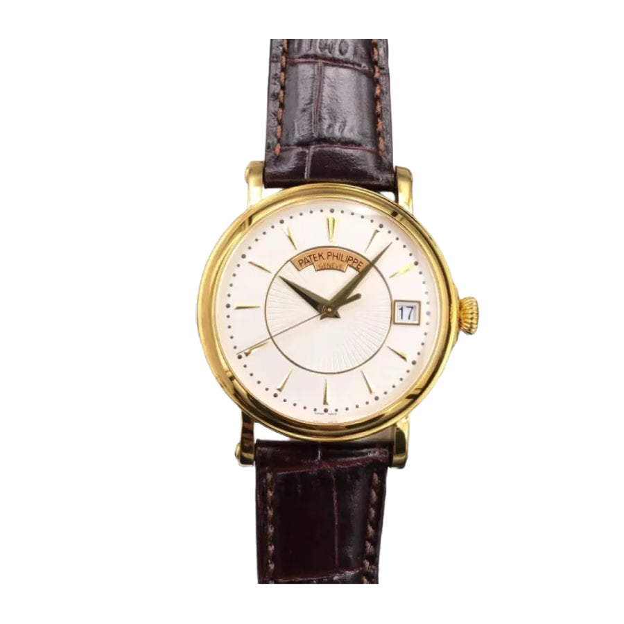 Patek Philippe Calatrava 38MM 5153R-001 Rose Gold Officer’s Case