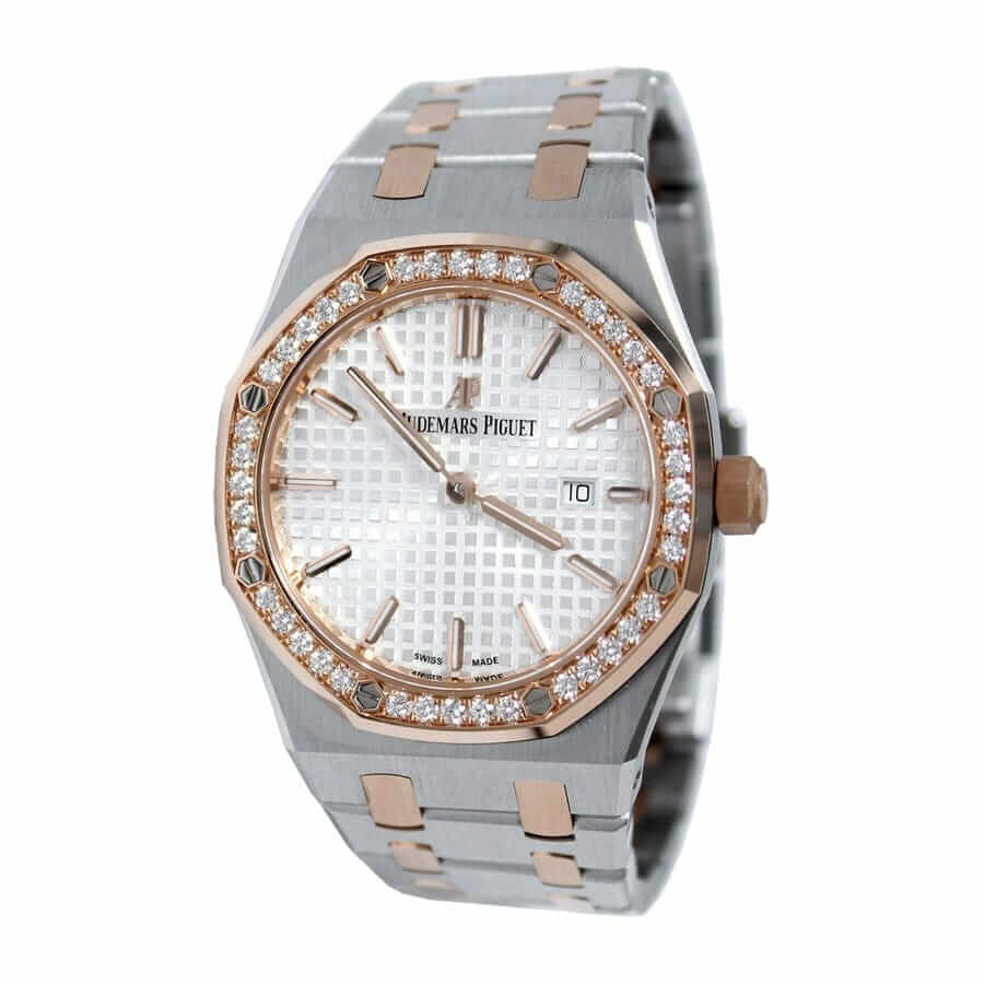 Audemars Piguet Royal Oak Ladies 33MM 67651SR.ZZ.1261SR.01 Diamond Bezel