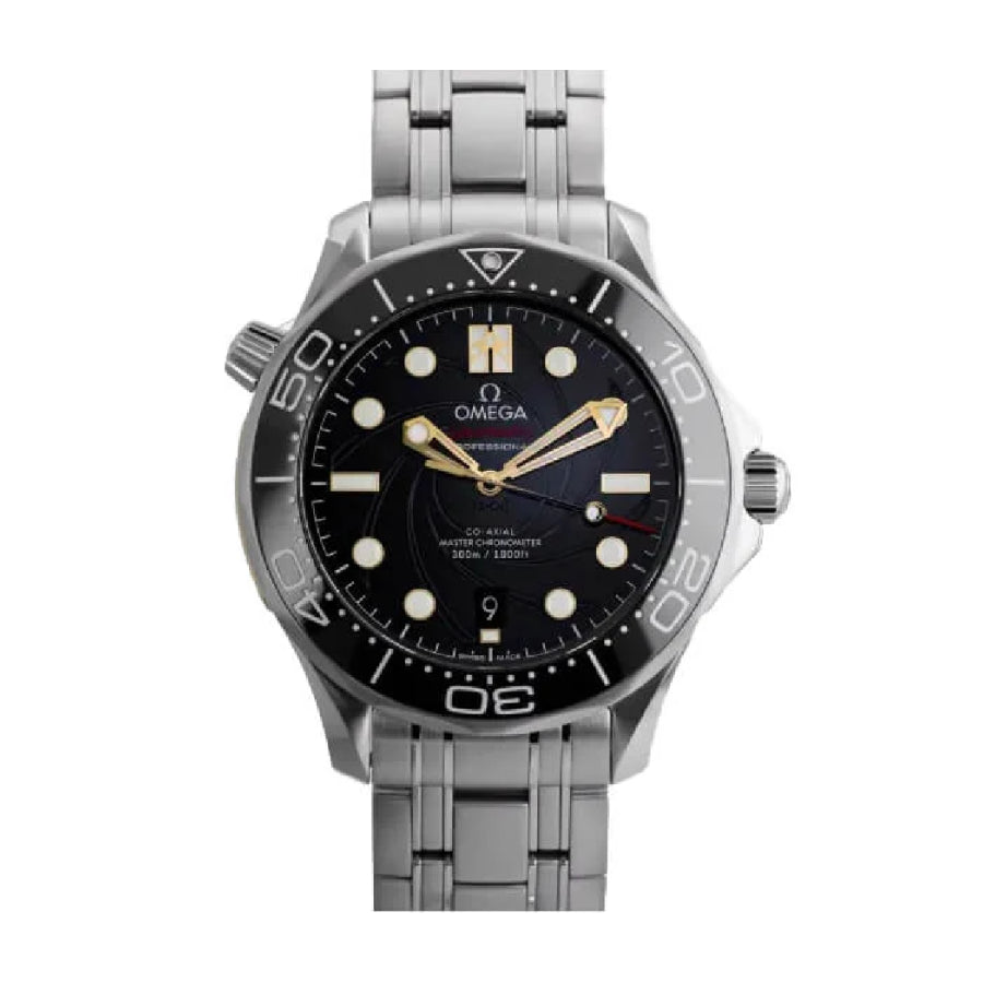 Omega Seamaster 41MM 210.22.42.20.01.004 Two-Tone Black Dial