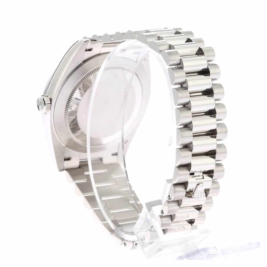 Rolex Day-Date 40 40MM 228206 Ice Blue Baguette