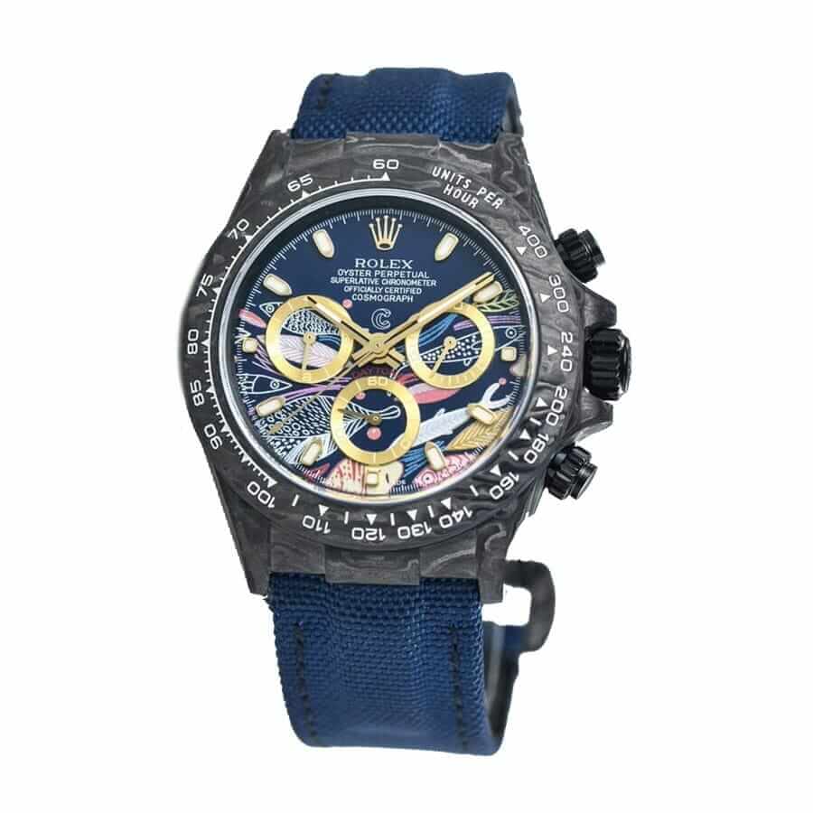 Rolex Daytona 40MM 2071401 Fish Pattern Dial