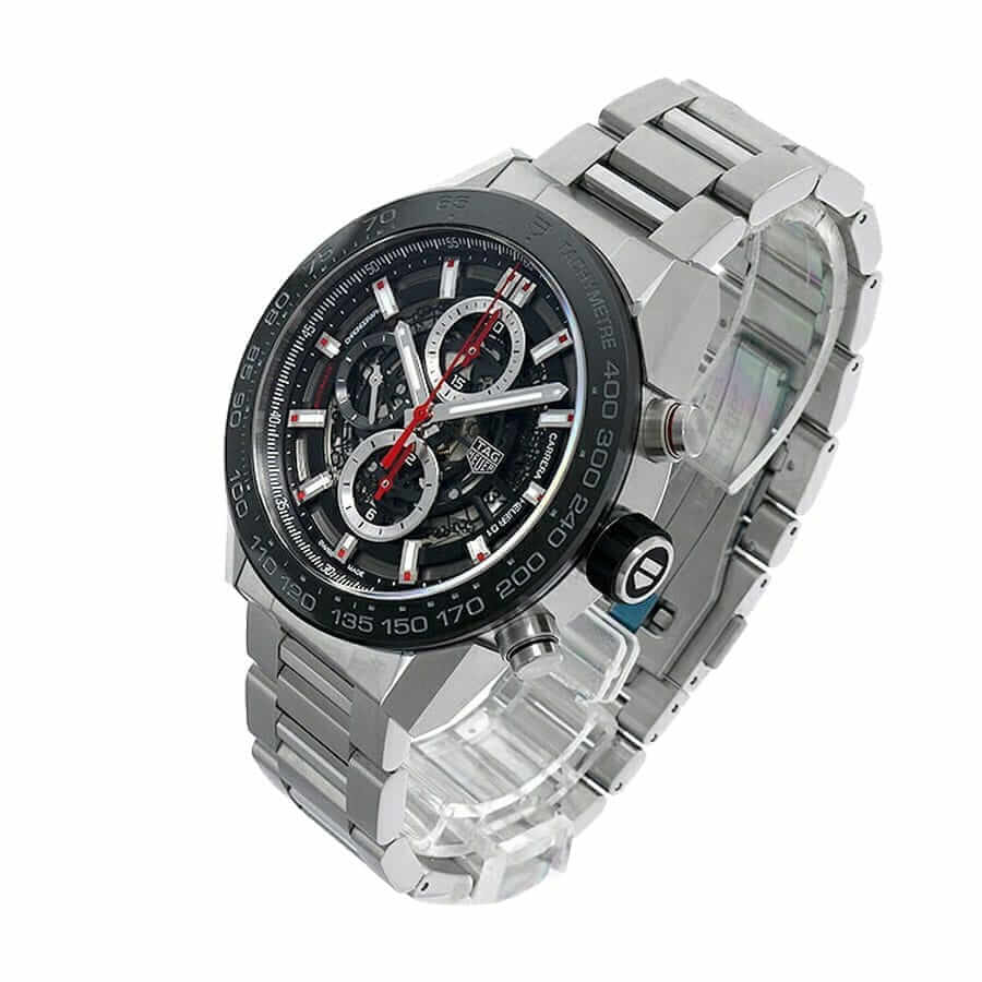 TAG Heuer Carrera 45MM CAR2A1W.BA0703 Black Steel