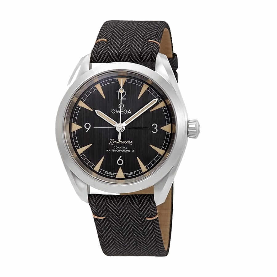 Omega Railmaster 40MM 220.12.40.20.01.001 Black Dial