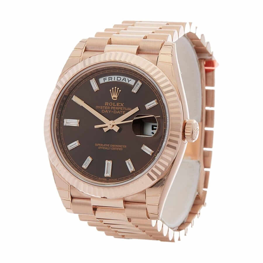 Rolex Day-Date 40 40MM 228235 Chocolate Dial