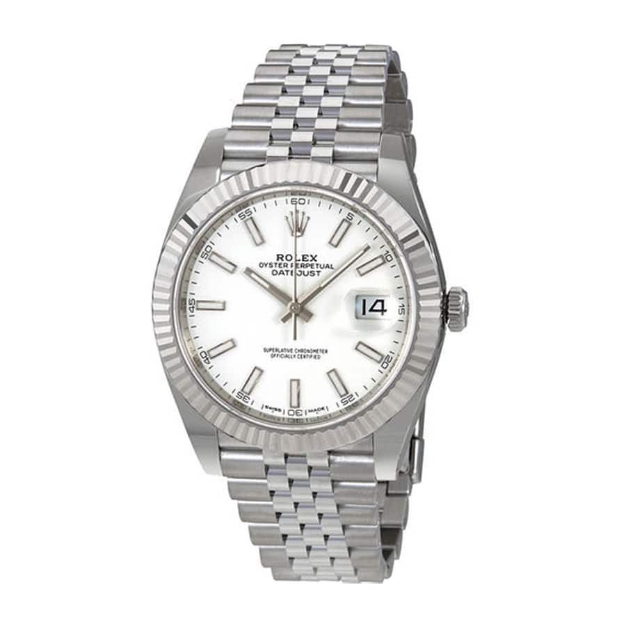 Rolex Datejust 41MM 126334WSJ White Dial Jubilee