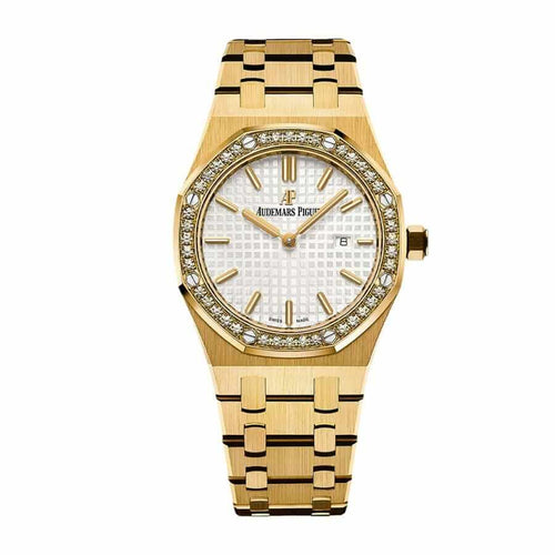 Audemars Piguet Royal Oak 33MM 67651BA.ZZ.1261BA.01 Diamond Bezel