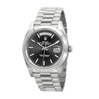 Rolex Day-Date 40MM 228206-0001 Black Diagonal Dial