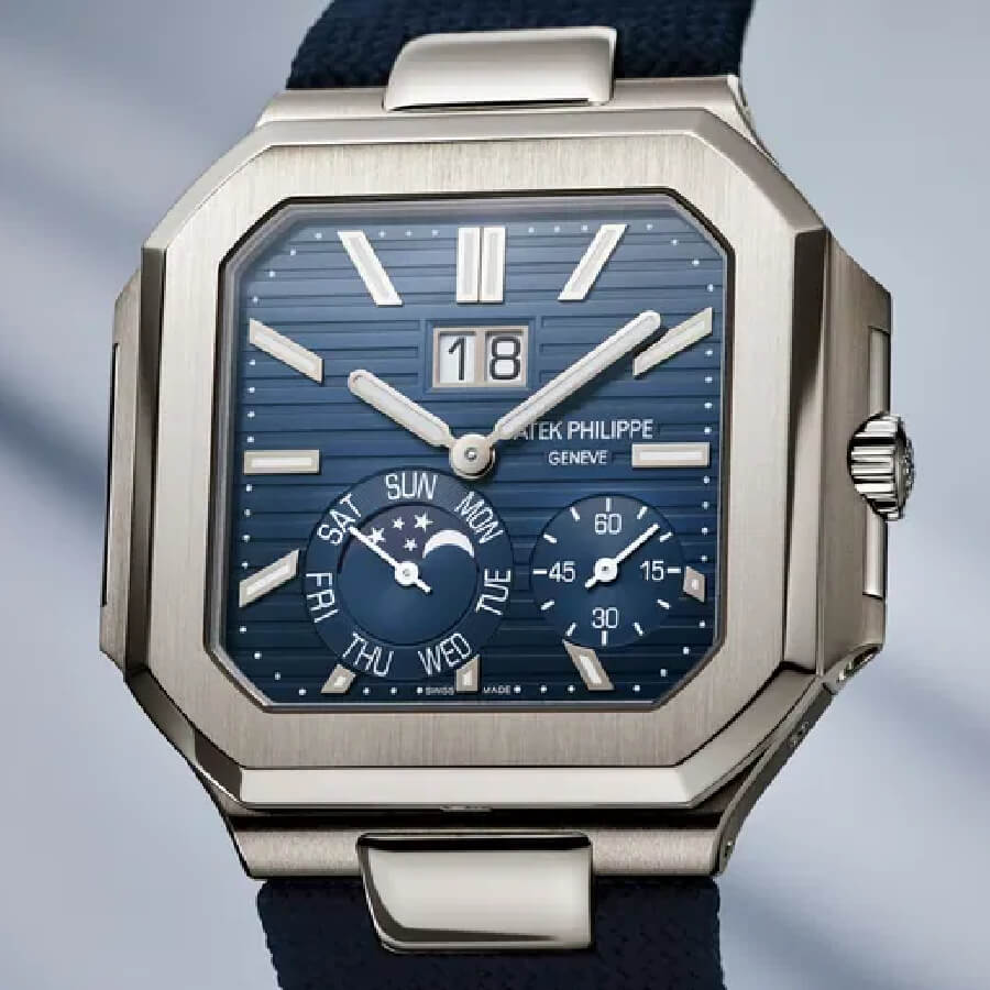 Patek Philippe Cubitus 45MM 5822P-001 Blue Dial