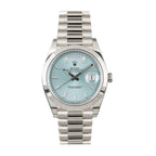 Rolex Day-Date 40 40MM 228206 Ice Blue Baguette