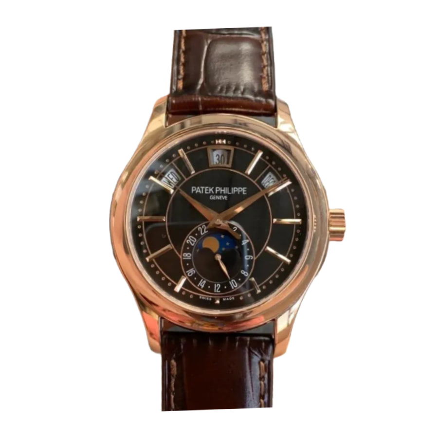 Patek Philippe Complications 40MM 5205R-010 Rose Gold Blue Dial